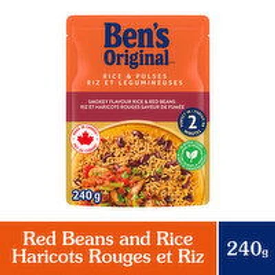 Ben's Original - Rice & Pulses Smokey Flavour Red Beans & Rice, 240 Gram
