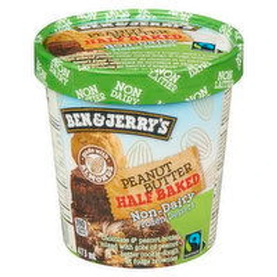 Ben & Jerry's - Peanut Butter Half Baked Non-Dairy, 473 Millilitre