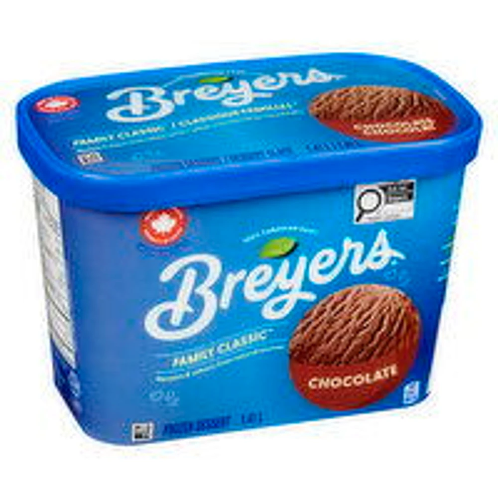 BREYERS - Family Classic Chocolate Ice Cream, 1.41 Litre