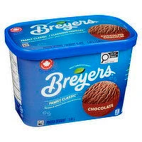 BREYERS - Family Classic Chocolate Ice Cream, 1.41 Litre
