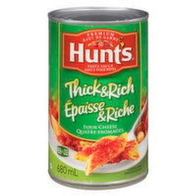Hunt's - Pasta Sauce, Thick & Rich Four Cheese, 680 Millilitre
