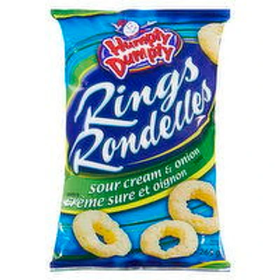 Humpty Dumpty - Rings- Sour Cream & Onion, 265 Gram