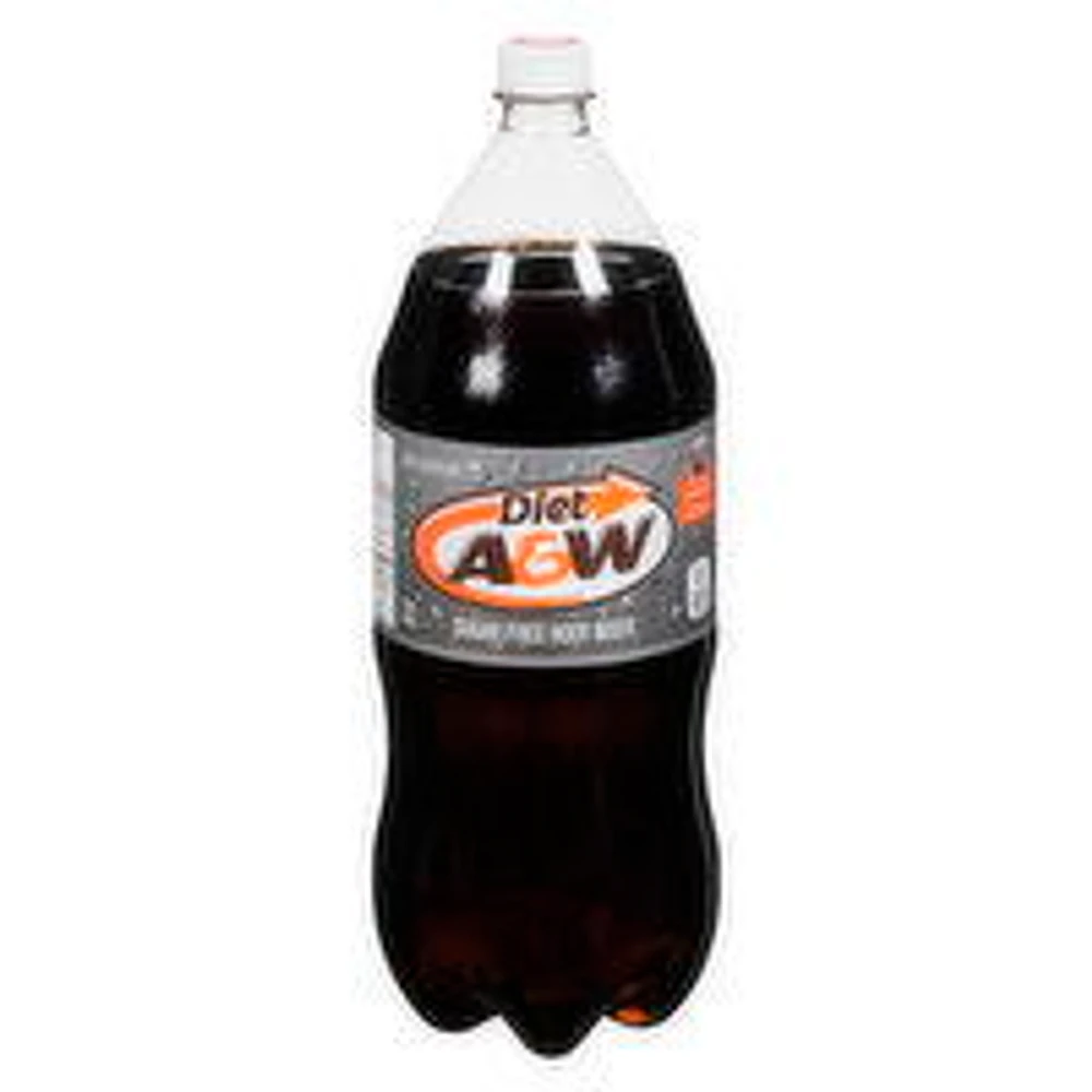 A&W - Diet Root Beer, 2L Bottle, 1 Each