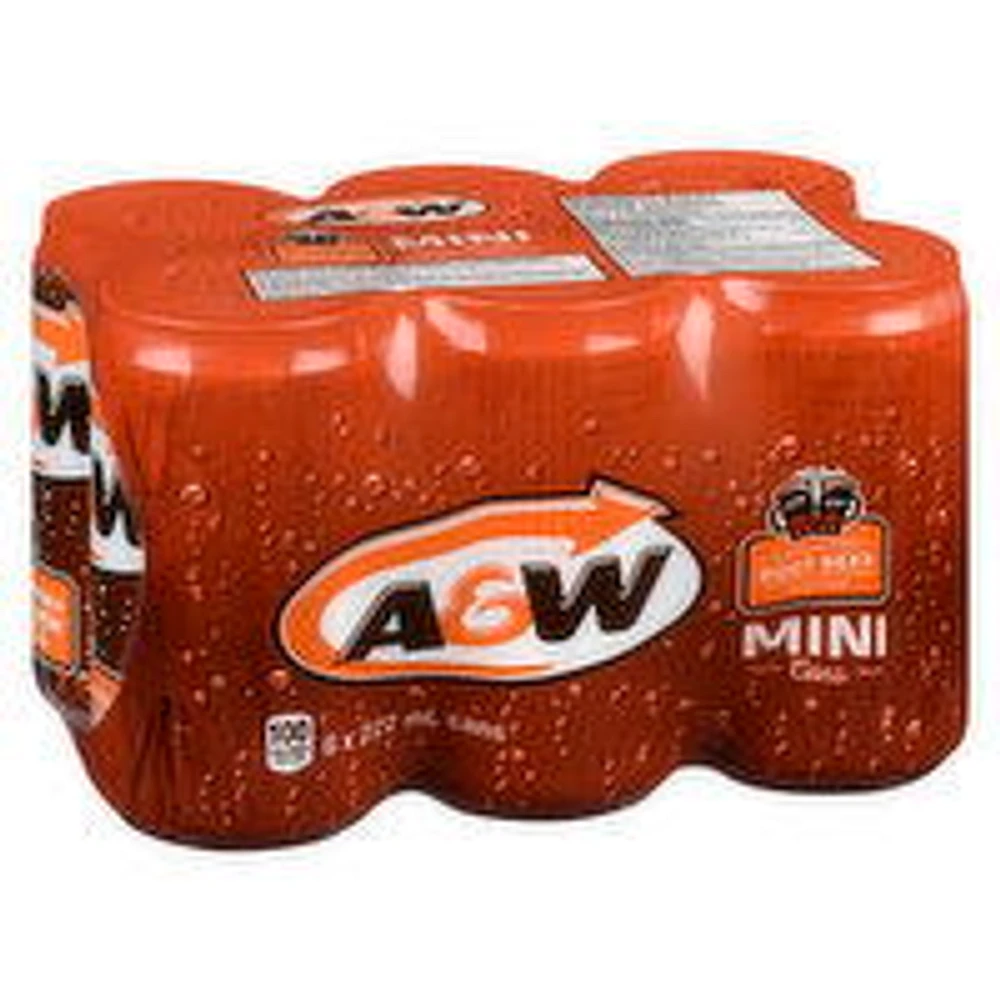 A&W - Root Beer, 6 Each