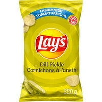 Lay's - Dill Pickle Potato Chips, Family Size, 220 Gram