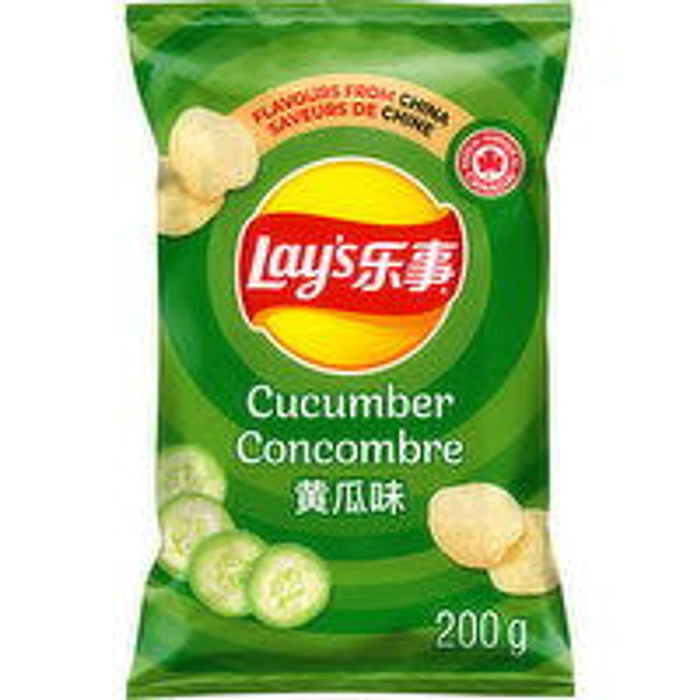 Lay's - Cucumber Potato Chips, 200 Gram