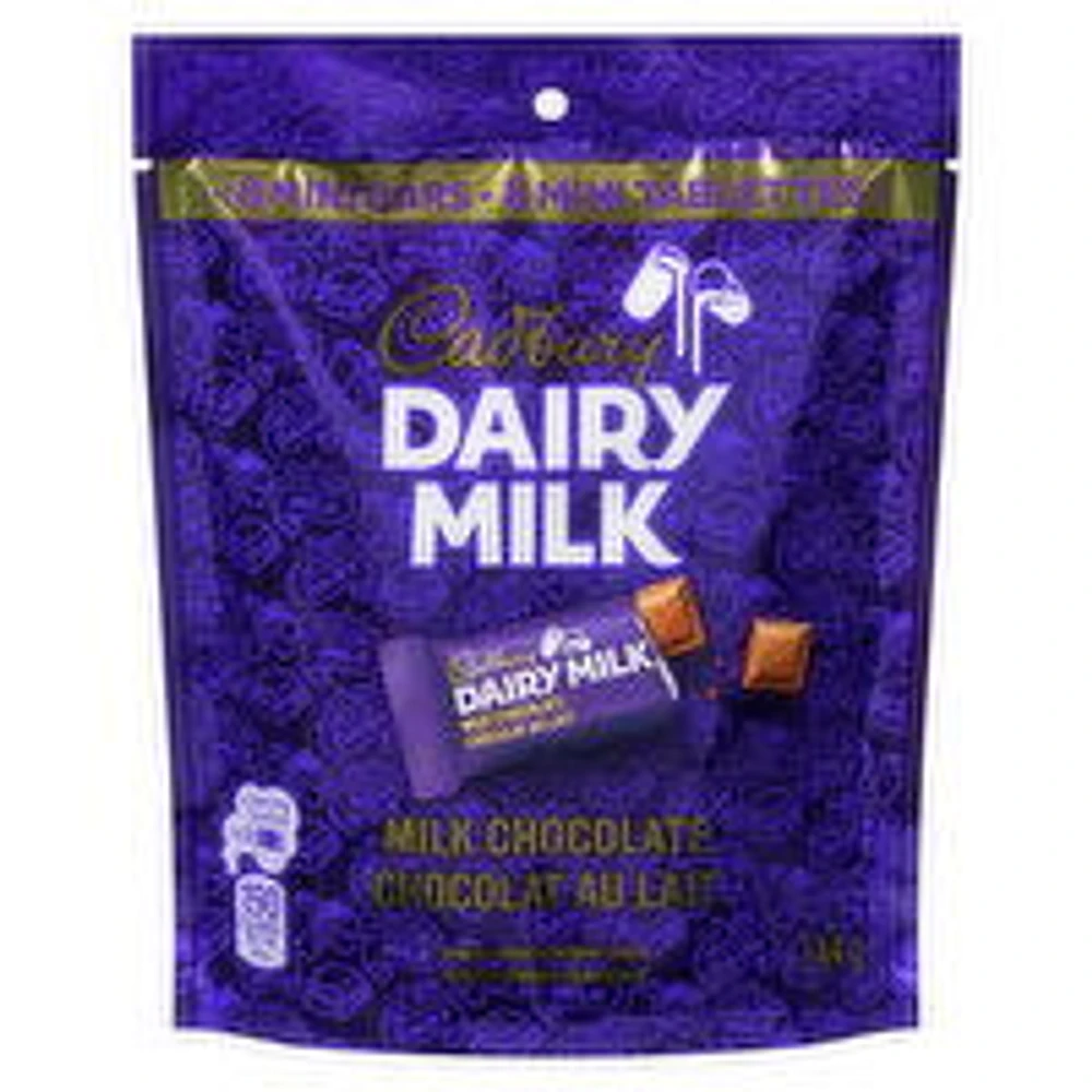 Cadbury - Dairy Milk Chocolate Mini Bars, 144 Gram