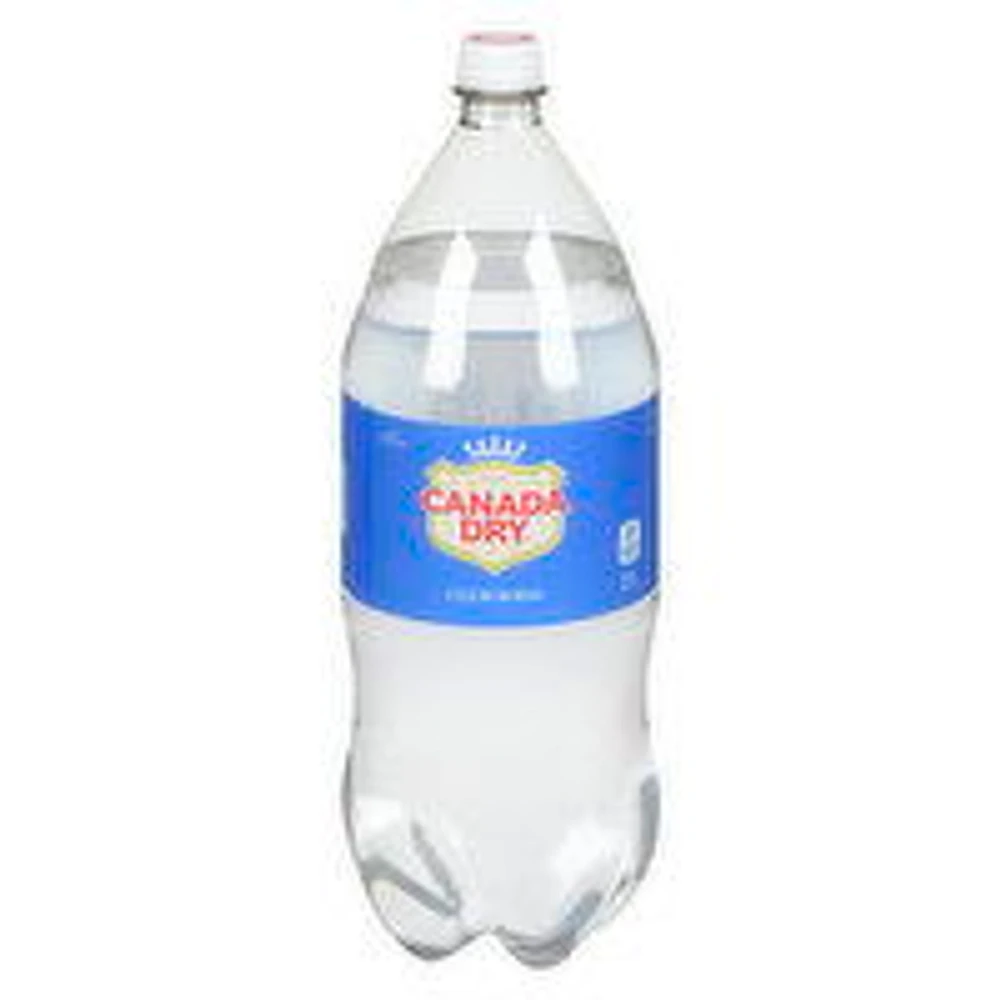 Canada Dry - Club Soda, 2L Bottle, 1 Each