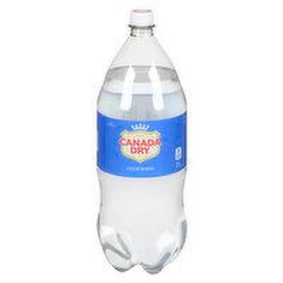 Canada Dry - Club Soda, 2L Bottle, 1 Each