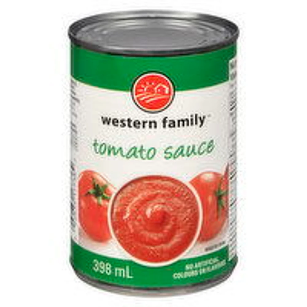 Western Family - Tomato Sauce, 398 Millilitre