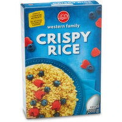 Western Family - Crisp Rice Cereal, 700 Gram