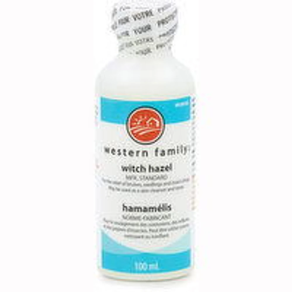 Western Family - Witch Hazel MFR. Standard, 100 Millilitre