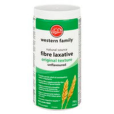 Western Family - Fibre Laxative-  Original Unflavored, 798 Gram