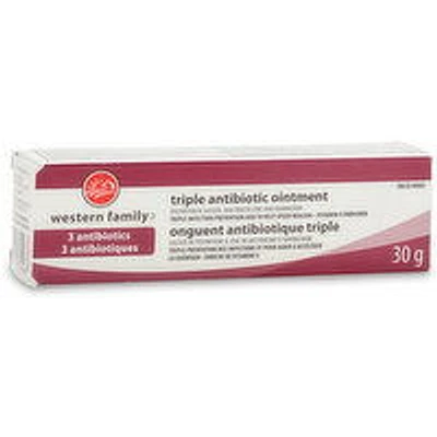 Western Family - Triple Antibiotic Ointment, 30 Gram