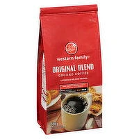Western Family - Original Blend Ground Coffee, 300 Gram