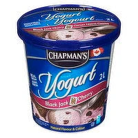 Chapman's - Frozen Yogurt Black Jack Cherry, 2 Litre