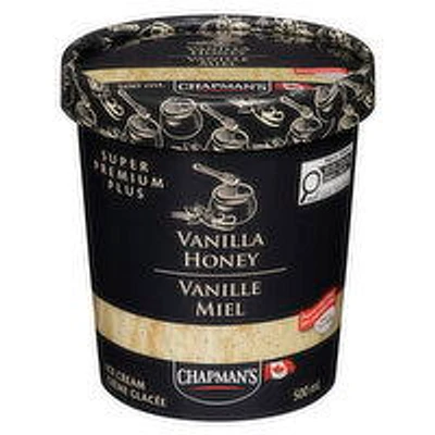 Chapman's - Super Premium Plus Vanilla Honey Ice Cream, 500 Millilitre