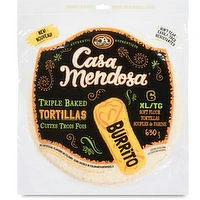 Casa Mendosa - Burrito XL Tortillas, 6 Each