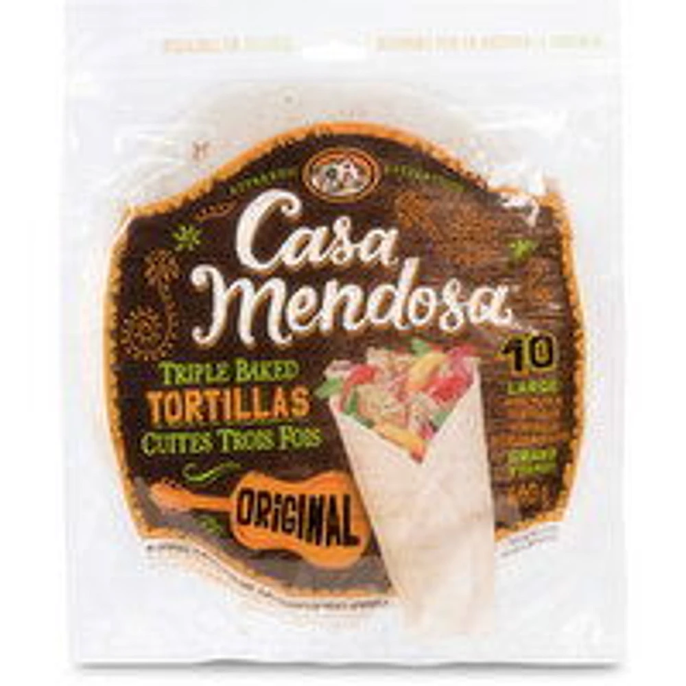 Casa Mendosa - Original Large Tortillas, 640 Gram
