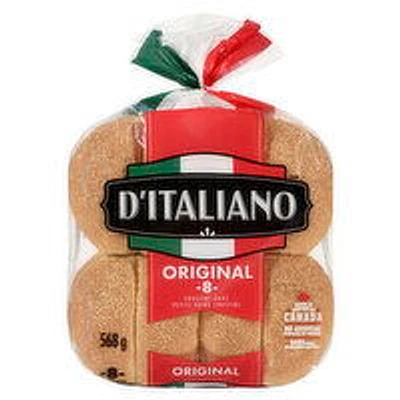 D'Italiano - Original Crustini Buns, 8 Each