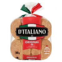 D'Italiano - Original Crustini Buns, 8 Each