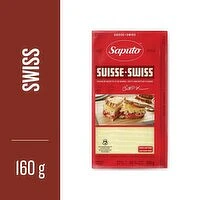Saputo - Swiss Cheese Slices, 160 Gram