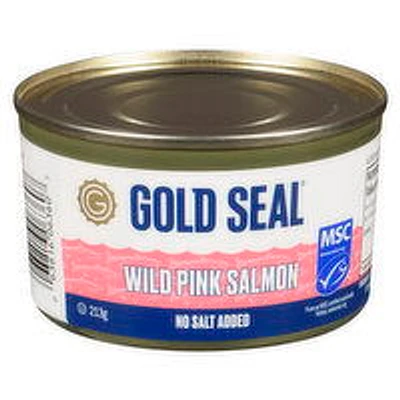 Gold Seal - Wild Pink Salmon, No Salt Added, 213 Gram