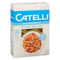 CATELLI - CATELLI GF Penne Rigate Pasta, 340 Gram
