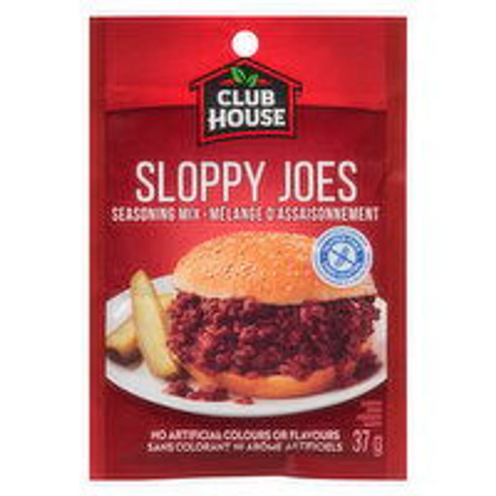 CLUB HOUSE - Sloppy Joes Seasoning Mix, 37 Gram