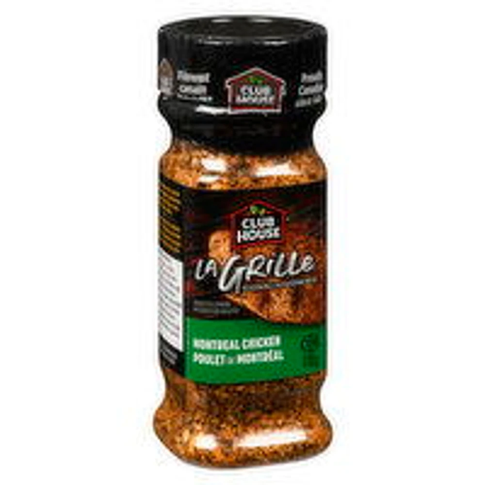 CLUB HOUSE - La Grille Seasoning, Montreal Chicken, 170 Gram