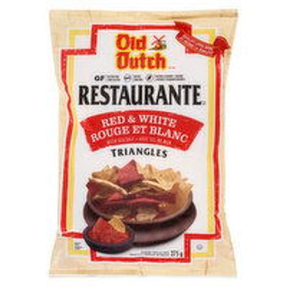 Old Dutch - Old Dutch - Red and White Restaurante Tortilla Chips, 275 Gram
