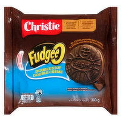 Christie - Fudgee-O Double Stuf Creme Filled Sandwich Cookies, 303 Gram