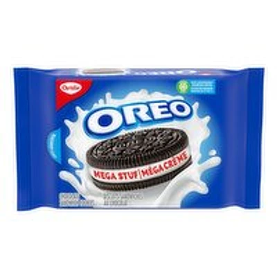 Christie - Oreo Mega Stuf Sandwich Cookies 1 Resealable Pack, 374 Gram