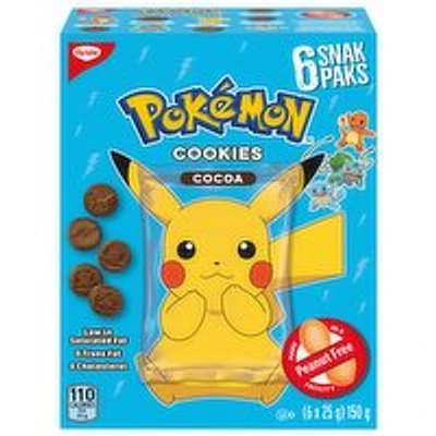 Christie - Pokeman Cookies Cocoa, 6 Each
