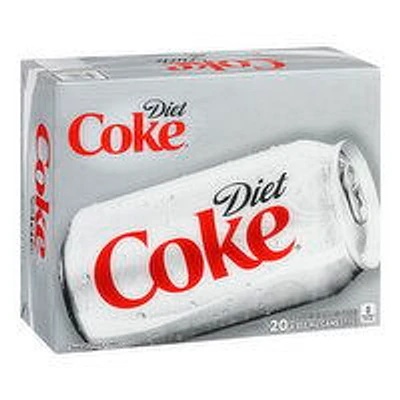 Coca-Cola - Diet, 355 mL Cans, 20 Each