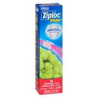 Ziploc - Slider Storage Bags Large, 15 Each