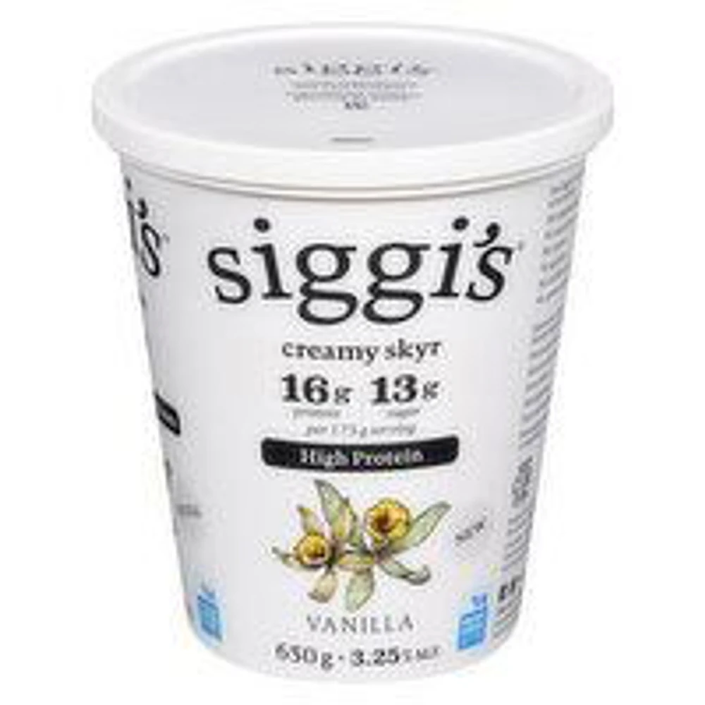 Siggi's - Yogurt Vanilla 3.25%, 650 Gram