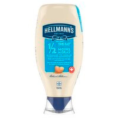 Hellmann's - Mayonnaise, 1/2 The Fat, 750 Millilitre