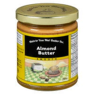 Nuts To You - Almond Butter - Smooth, 250 Gram