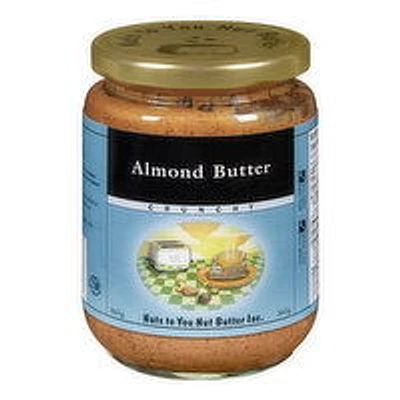 Nuts To You - Almond Butter Crunchy, 365 Gram