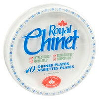 Royal Chinet - Royal Chinet Dinner Plates 10.375 In, 1 Each