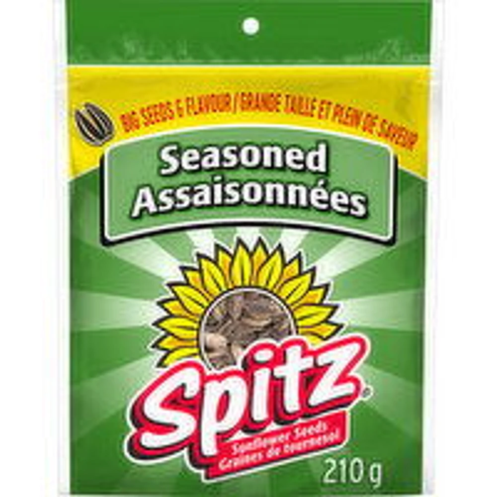 Spitz - Sunflower Seeds - Seasoned, 210 Gram