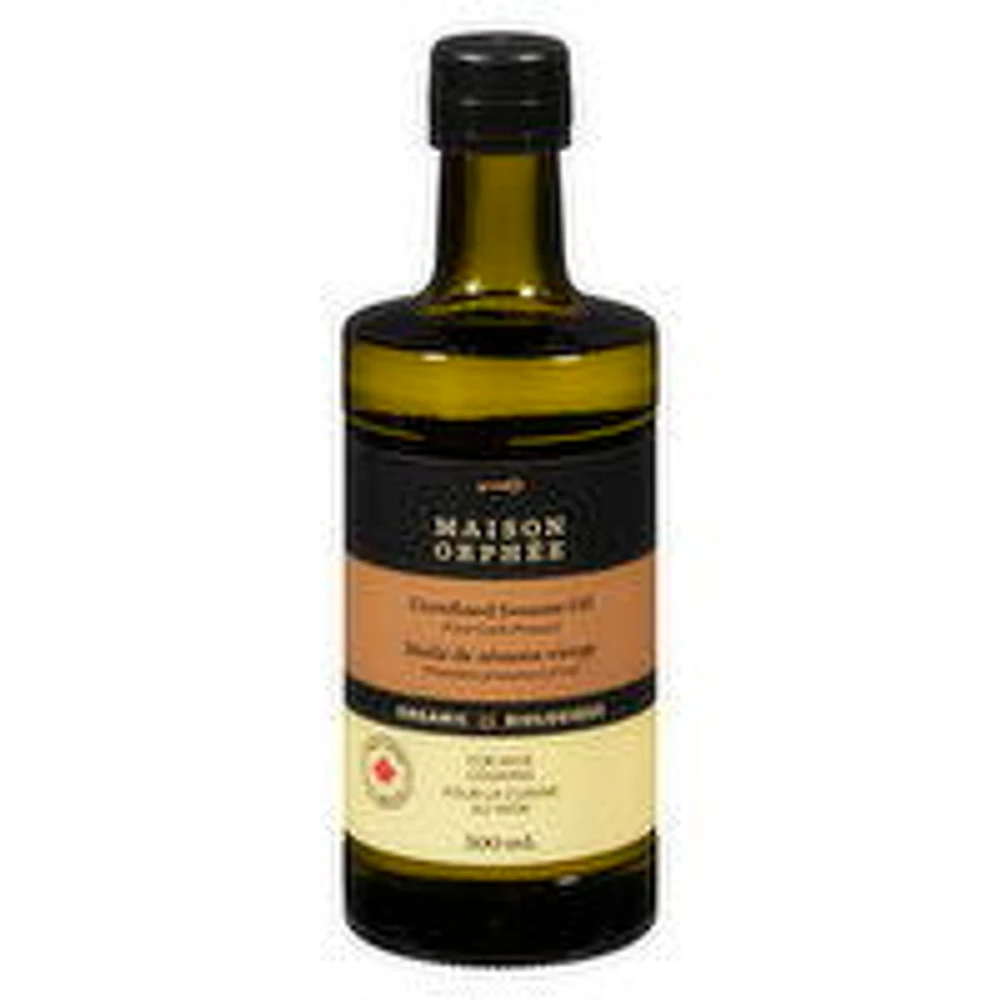 Maison Orphee - Sesame Oil Virgin Organic, 500 Millilitre