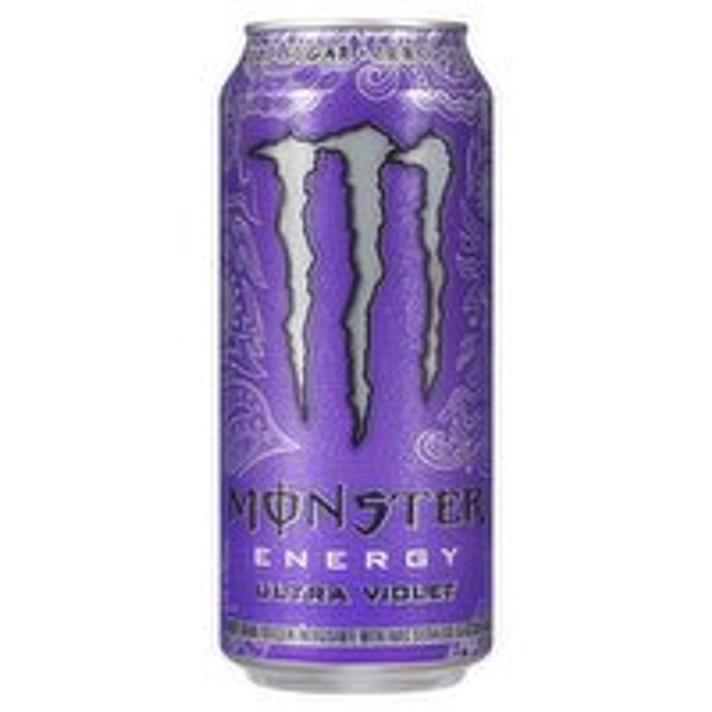 Monster - Caffeinated Energy drink - Ultra Violet, 473 Millilitre