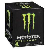 Monster - Energy Drink, 4 Each