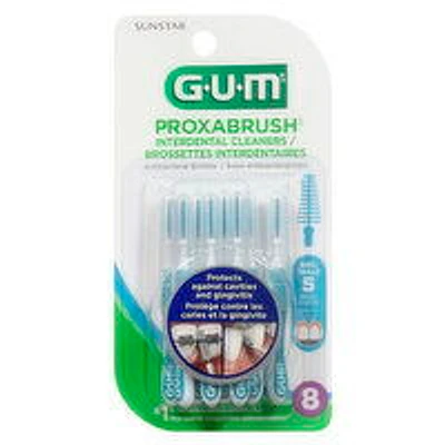 GUM - ProxaBrush Interdental Cleaners, Size 5 -  8 Pack, 1 Each