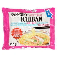 Sapporo Ichiban - Shrimp Noodles, 100 Gram