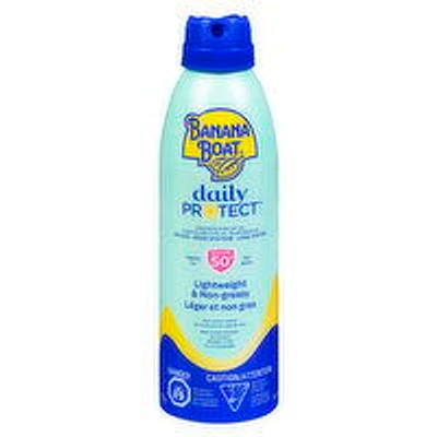 Banana Boat - Daily Protect Sunscreen Spray SPF50+, 226 Gram