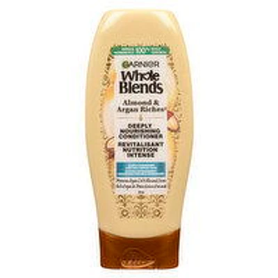 GARNIER - Whole Blend Conditioner - Almond Argan Riches, 370 Millilitre