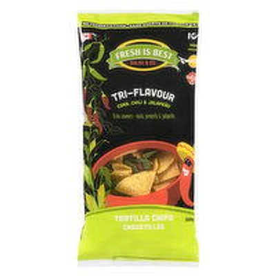 Fresh is Best - Tortilla Chips Tri-Flavour, 300 Gram